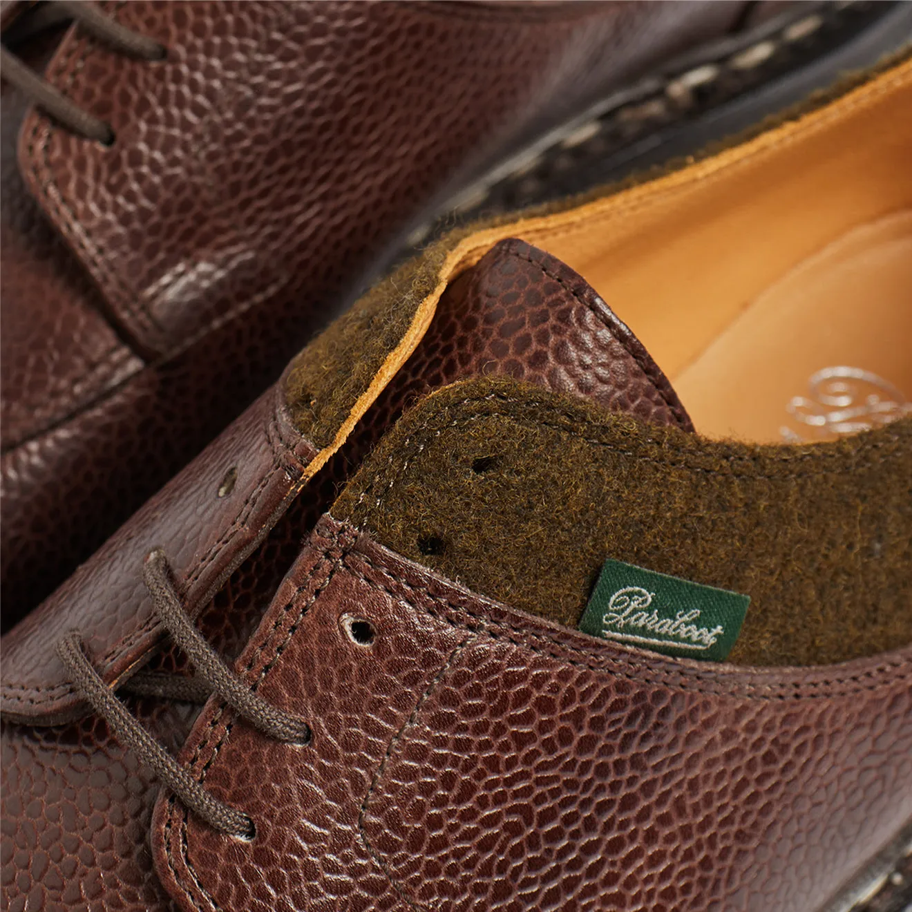 Paraboot Avignon Shoe Maroon / Olive