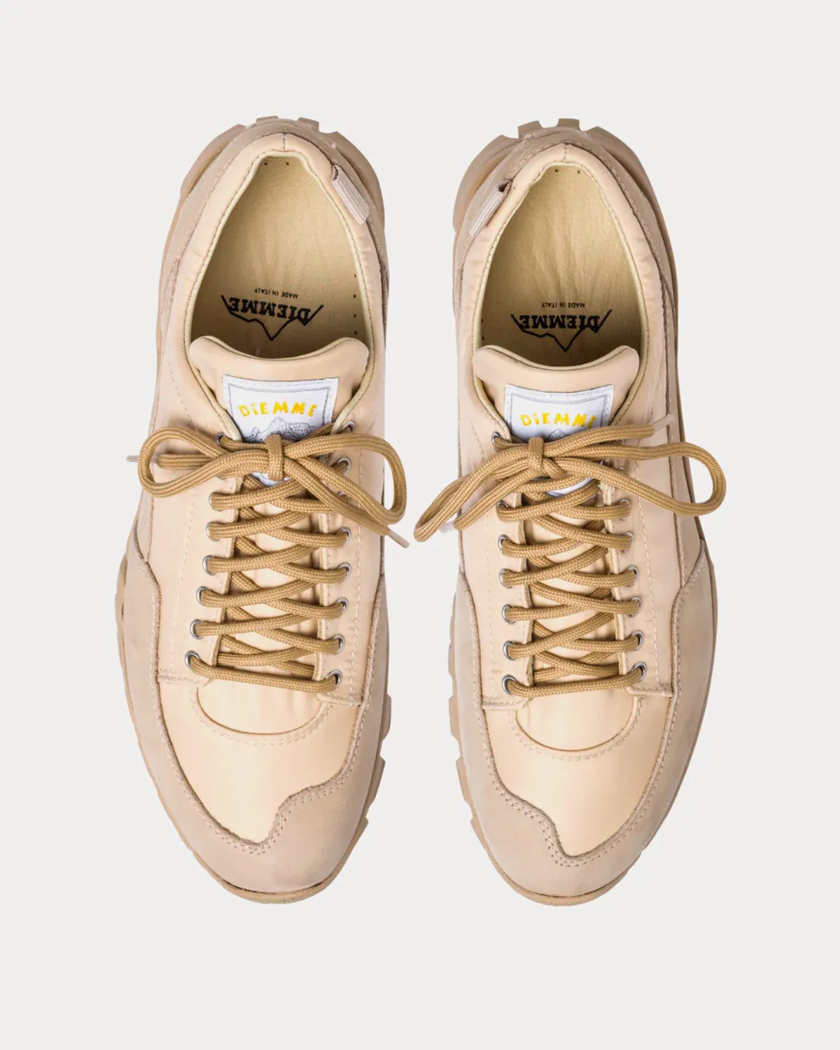 Possagno Bomber Sand Low Top Sneakers