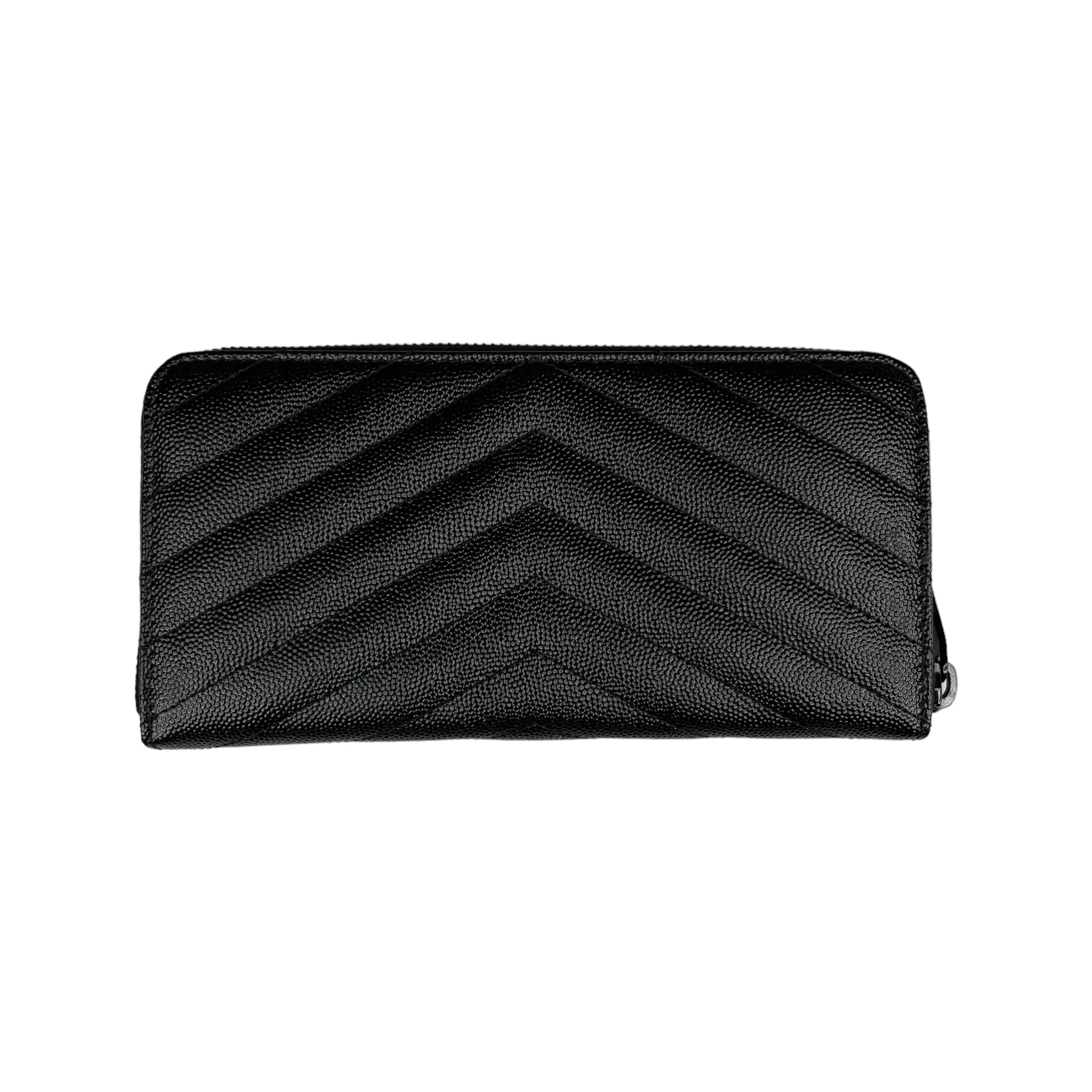 SAINT LAURENT MONOGRAM ZIP-AROUND WALLET
