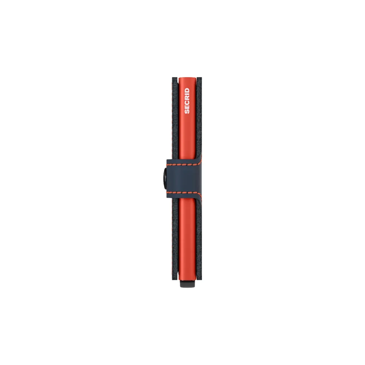 Secrid Mini Wallet Matte in Night Blue/Orange
