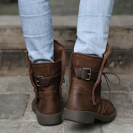 Street Style Autumn Winter Women's Boots| Gift Shoes