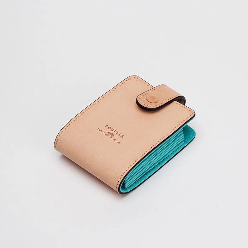 Stylish Leather Womens Card Wallet Credit Card Holder Wallet for Women