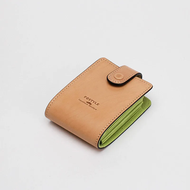 Stylish Leather Womens Card Wallet Credit Card Holder Wallet for Women