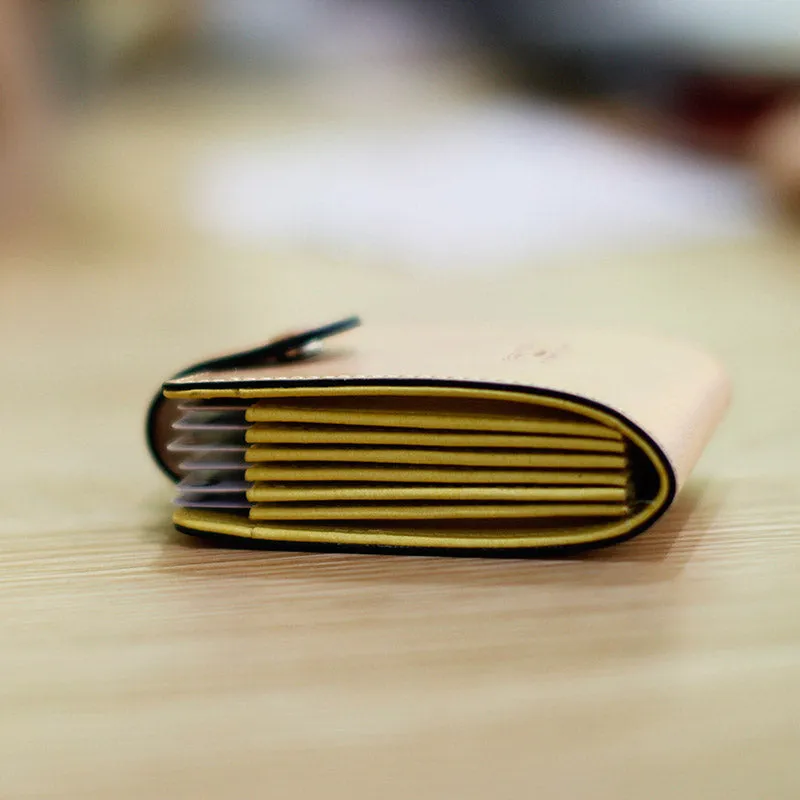 Stylish Leather Womens Card Wallet Credit Card Holder Wallet for Women