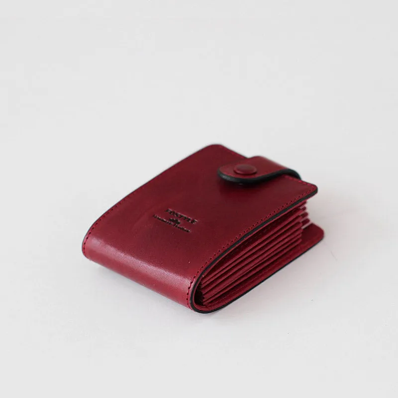 Stylish Leather Womens Card Wallet Credit Card Holder Wallet for Women