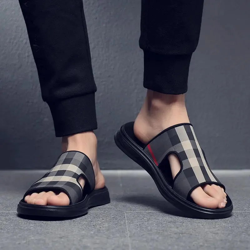 Summer Sandals Non-slip Unisex Slippers Comfy Slides Beach Flip Flop Soft Indoor