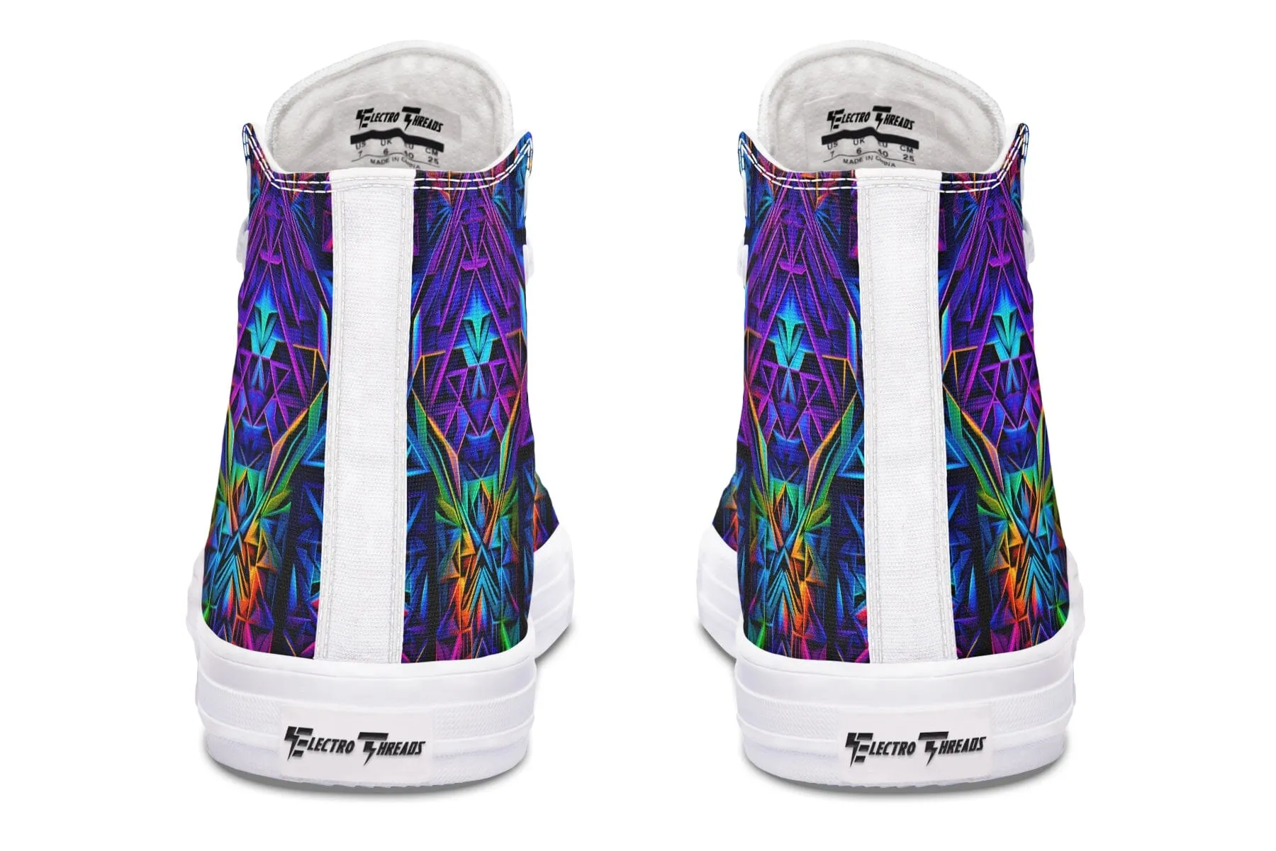 Symmetry Patches High Top Shoes