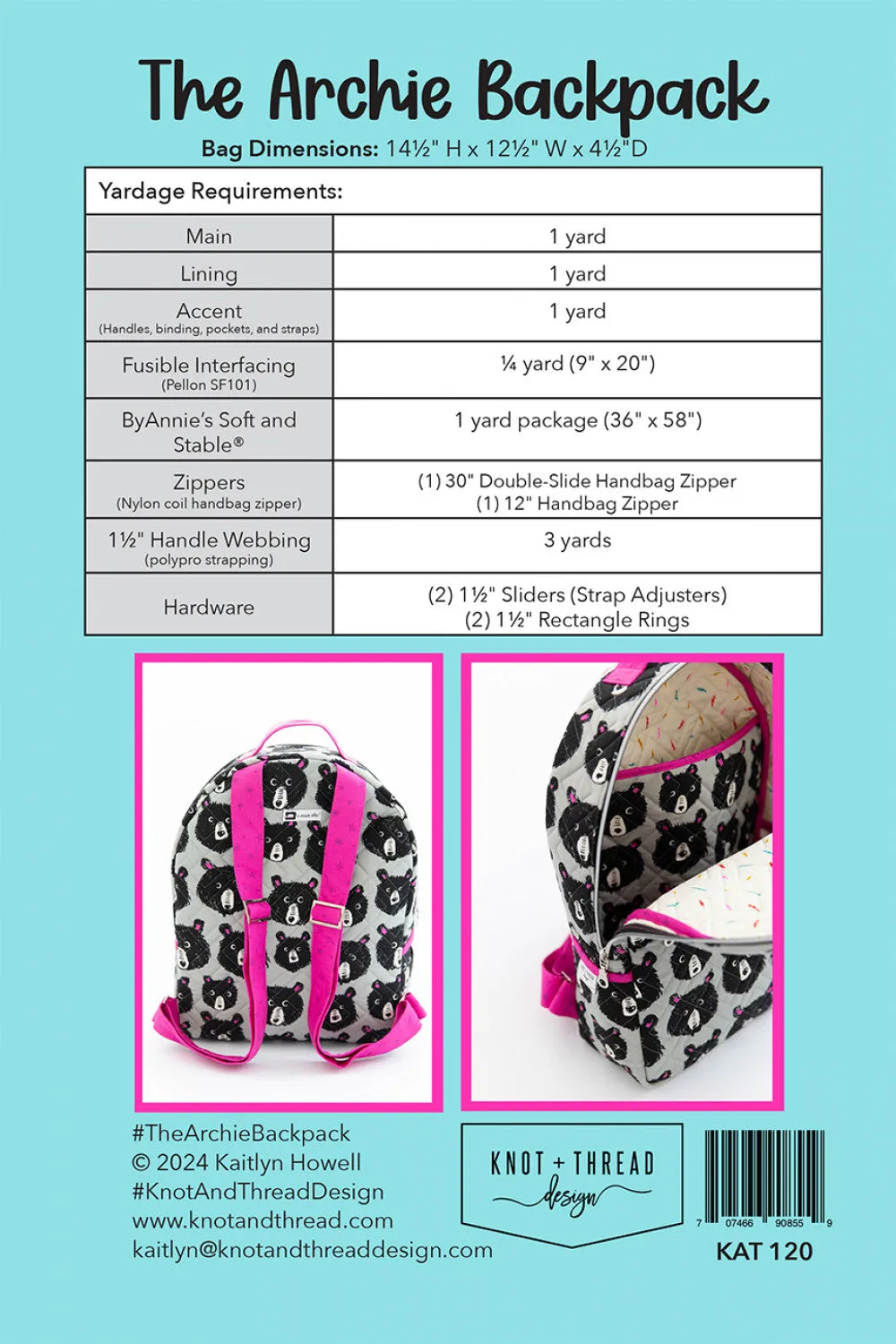 The Archie Backpack