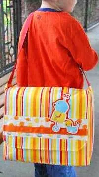 The Little Buddy Messenger Bag Pattern