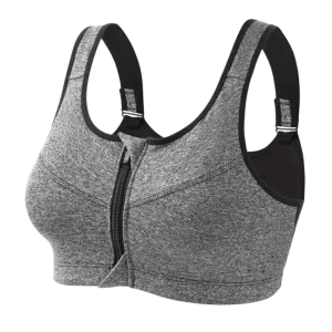 The Perfect Yoga Sports Bra (Gray)