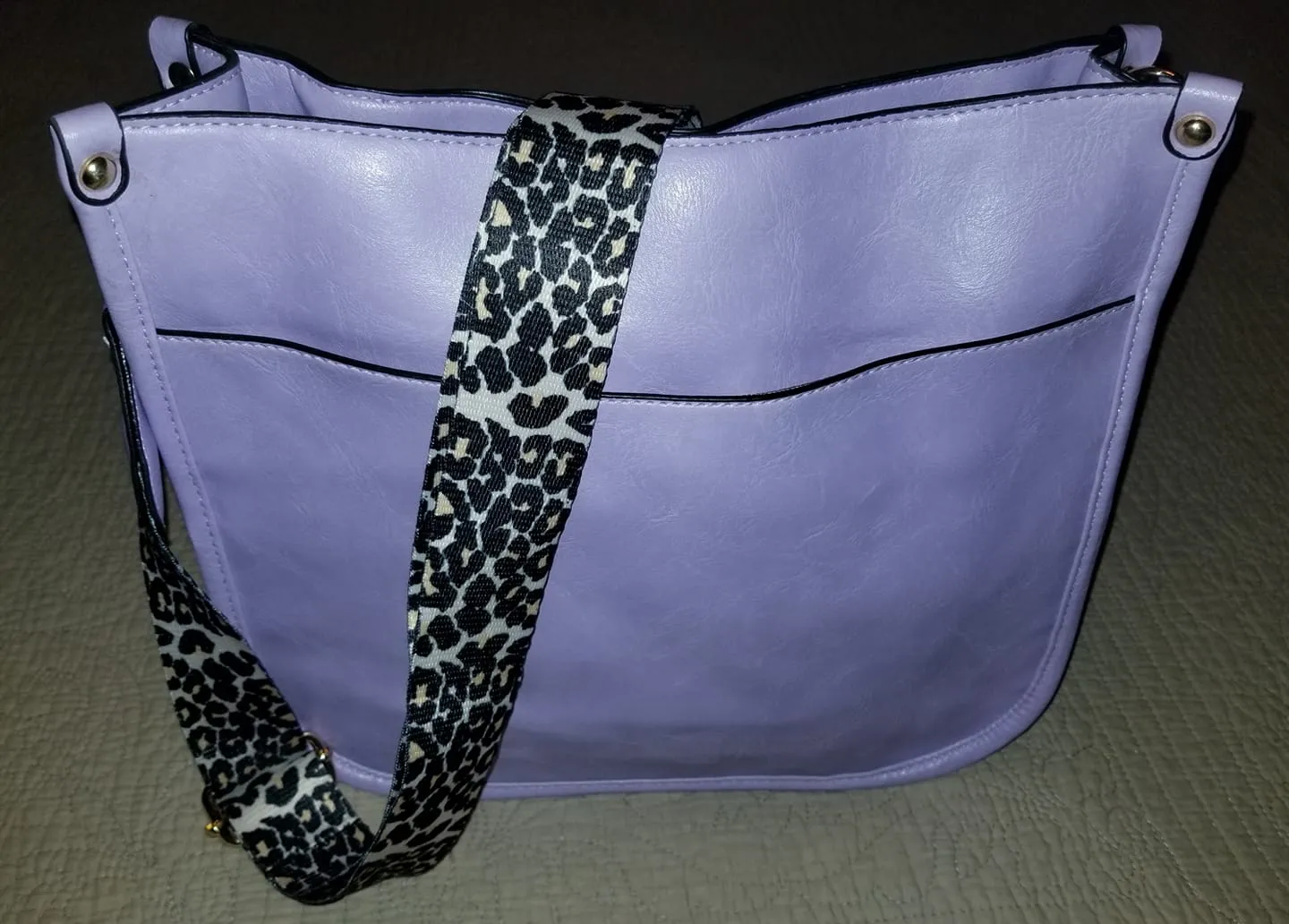 Vegan Leather Crossbody Bags - #7148-7149