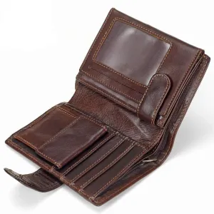 Vintage Leather Multi-functional Wallet - 4 Colors