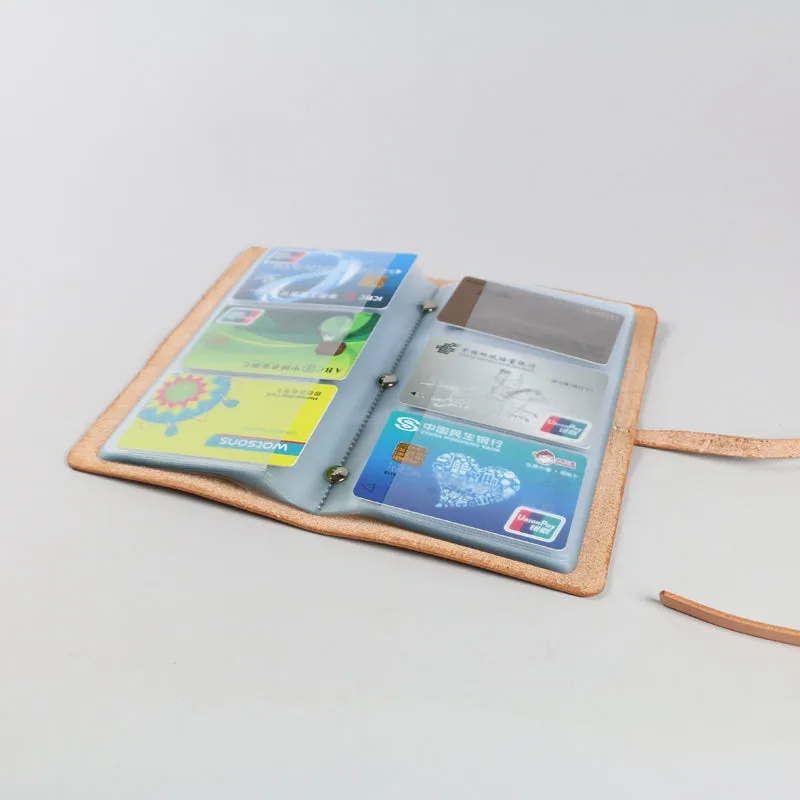 Vintage Womens Small Leather Card Wallets Card Holder Purses for Women