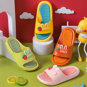 wholesale kids boutique clothing Kid Girl Cartoon letter Pattern Non-slip Slippers Wholesale