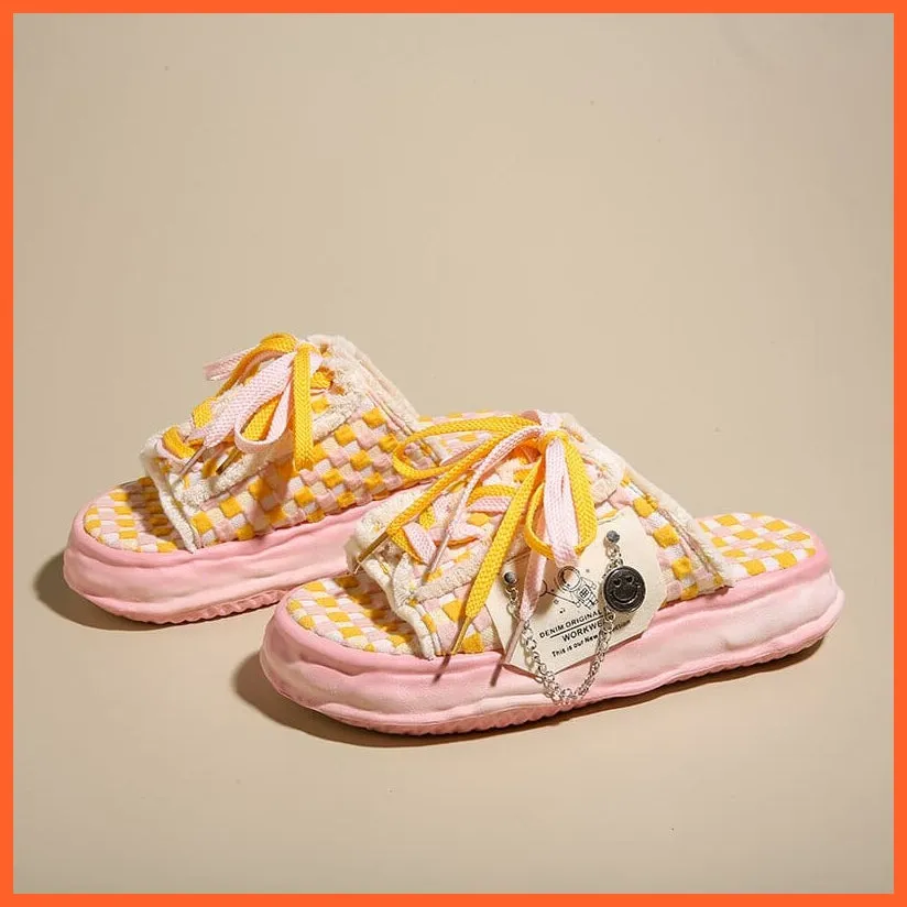Women Summer Colorful Slippers | Cool Flip Flops Street Sandals