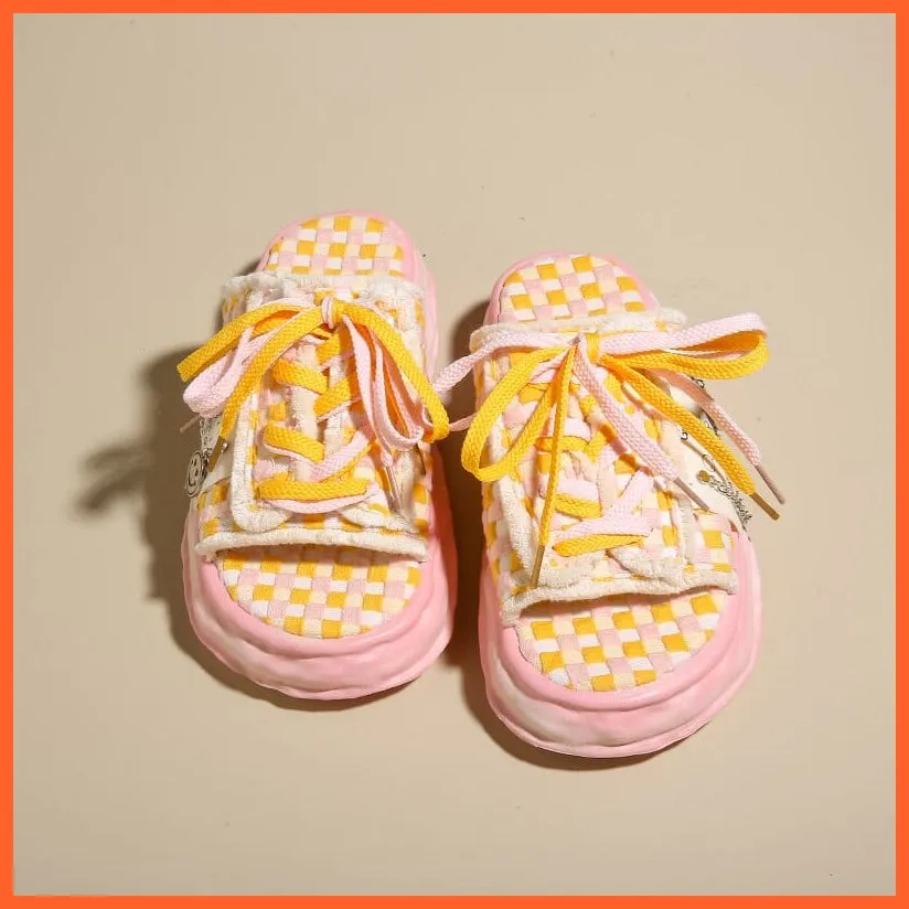 Women Summer Colorful Slippers | Cool Flip Flops Street Sandals