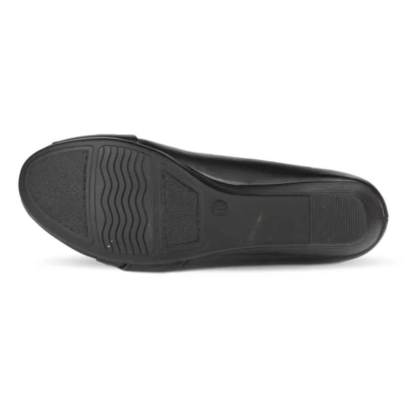 Womens Black Wedge Shoe