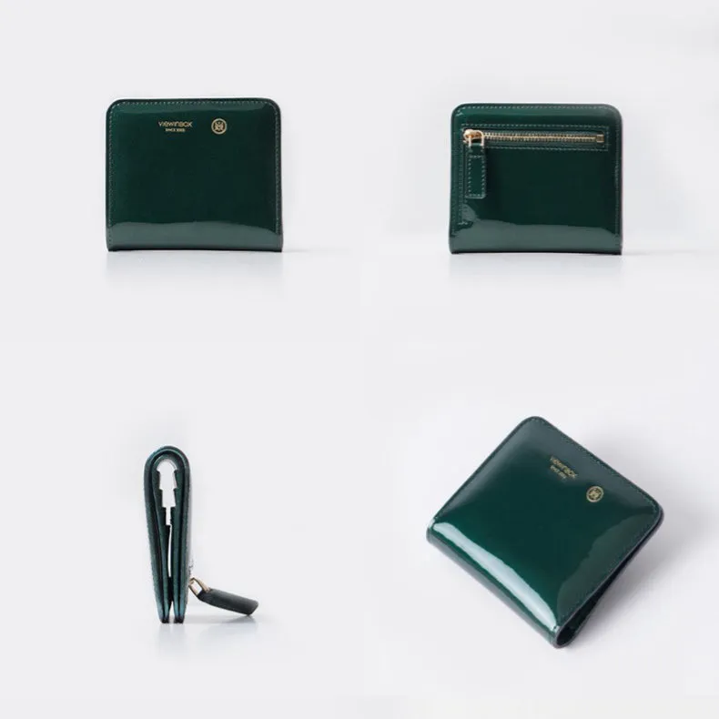 Women's Designer Leather Wallet Purse Small Wallets for Women