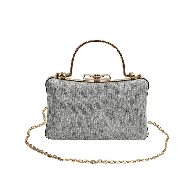 Women’s Elegant Hand Bag with Chain Shoulder Strap