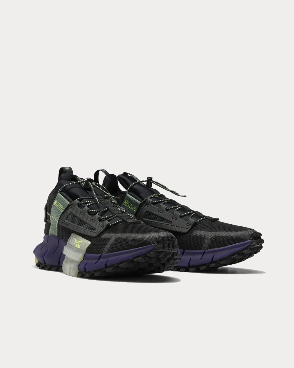 Zig Kinetica Edge Core Black / Cold Grey 7 / Harmony Green Low Top Sneakers